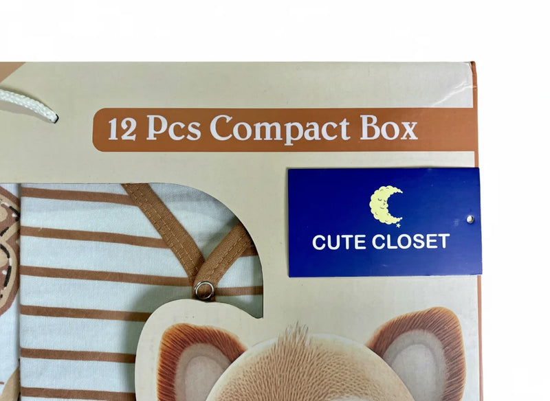 Newborn Gift Set 12Pcs Box Unisex 0-6 M