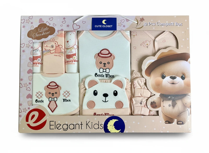 Unisex Baby Gift Box 12Pcs 0-6 M