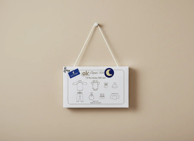 Unisex 10Pcs Gift Set 100% Cotton