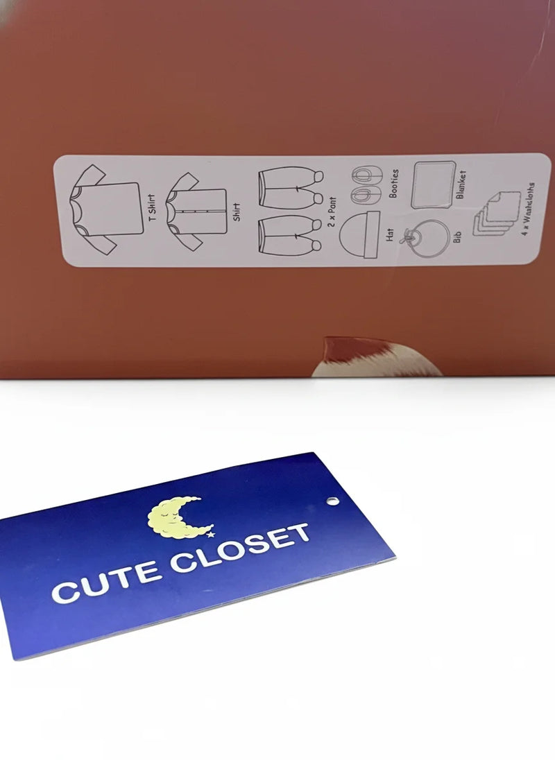 Unisex Baby Gift Box 12Pcs 0-6 M