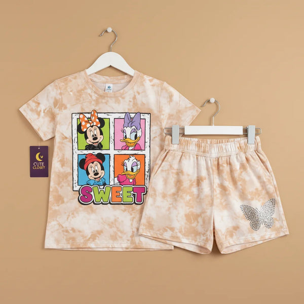 Mickey Mouse Kids T-Shirt & Shorts Set