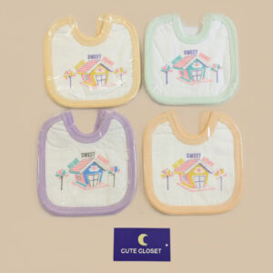 Sweet Baby Bib for Feeding Time Pack Of 2