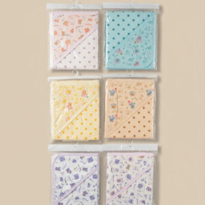 Soft Baby Hooded Wrap Blanket – Multiple Colours
