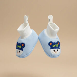 Baby Socks Booties – Love Printed, Soft & Comfortable
