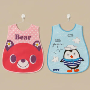 Baby Waterproof Food Bibs – Different Designs CUTE