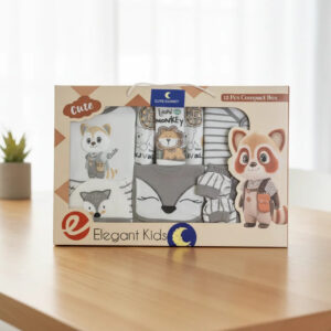 Complete 12-Piece Newborn Gift Set (0–6 Months)