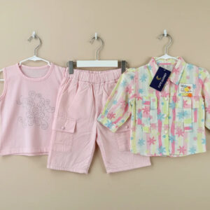 Imported Baby Girl 3-Piece Suit – 2 Colours
