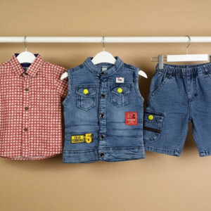 Stylish Baby Boy 3-Piece Outfit