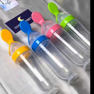 Baby Silicone Feeder Spoon – Easy Feeding for Little Ones