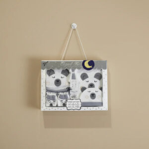 9 Pcs Gift Set 100% Cotton 0-6 M