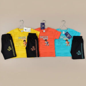 Kids T-Shirt & Short Set" Different colours