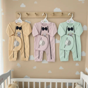 Little Sheep Baby Romper Set – Cute Eid Special Outfit
